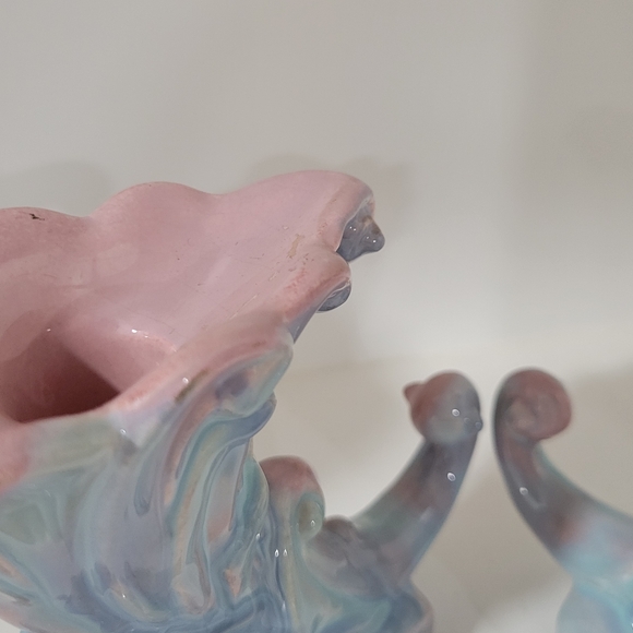 Vintage Royal Haeger Fleur De Lis Ceramic Candlesticks Pair - Picture 8 of 13